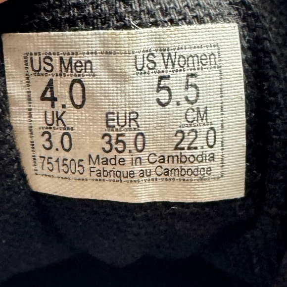 Vans floral print old skool women’s 5.5 - Picture 5 of 6